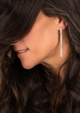 Boucles d'oreilles ShikShok Fleur de bouleau longs